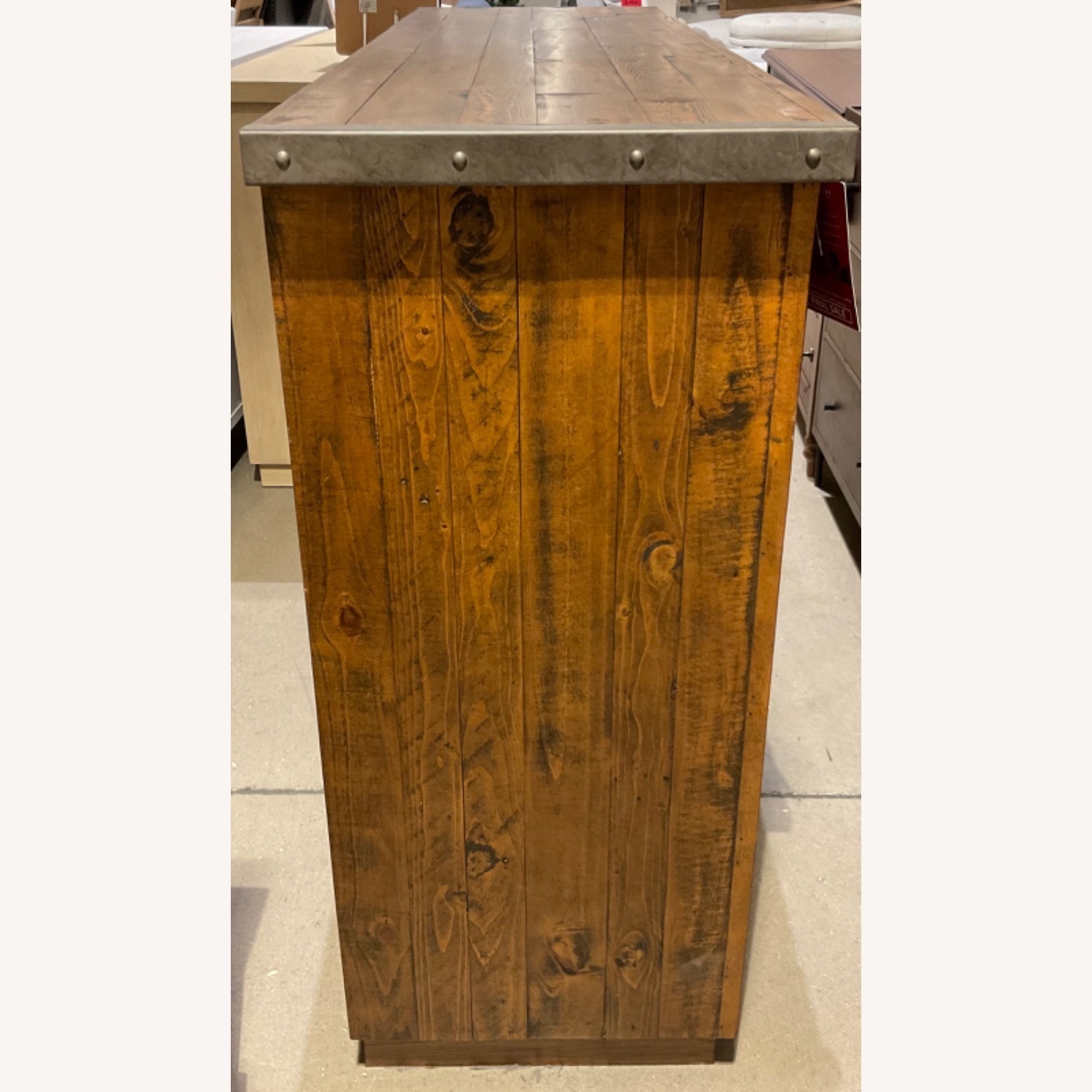 Pottery Barn Dark Brown Big Daddy’s Antiques Dresser - image-8