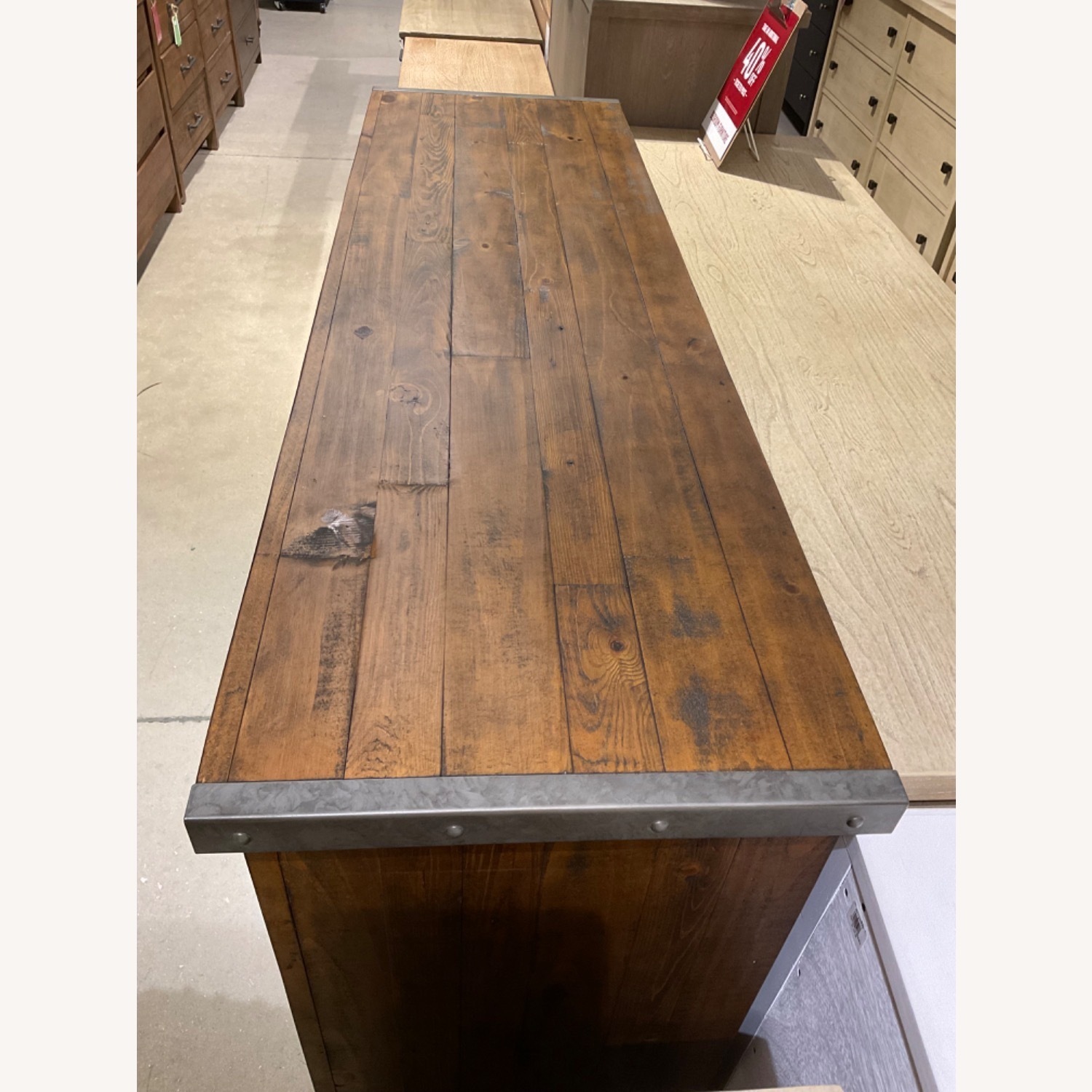 Pottery Barn Dark Brown Big Daddy’s Antiques Dresser - image-6