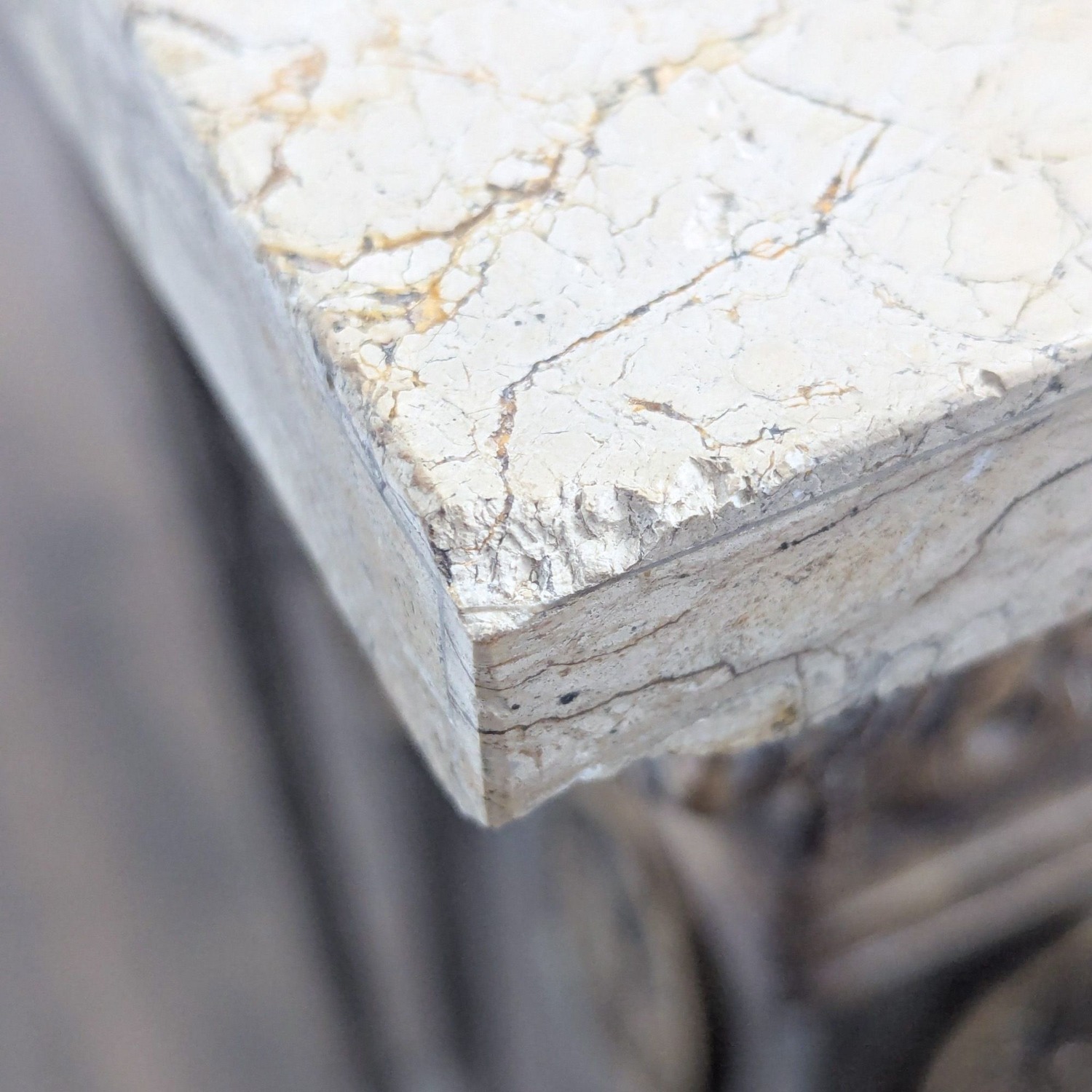 Maitland Smith Marble Top Console Table - image-7