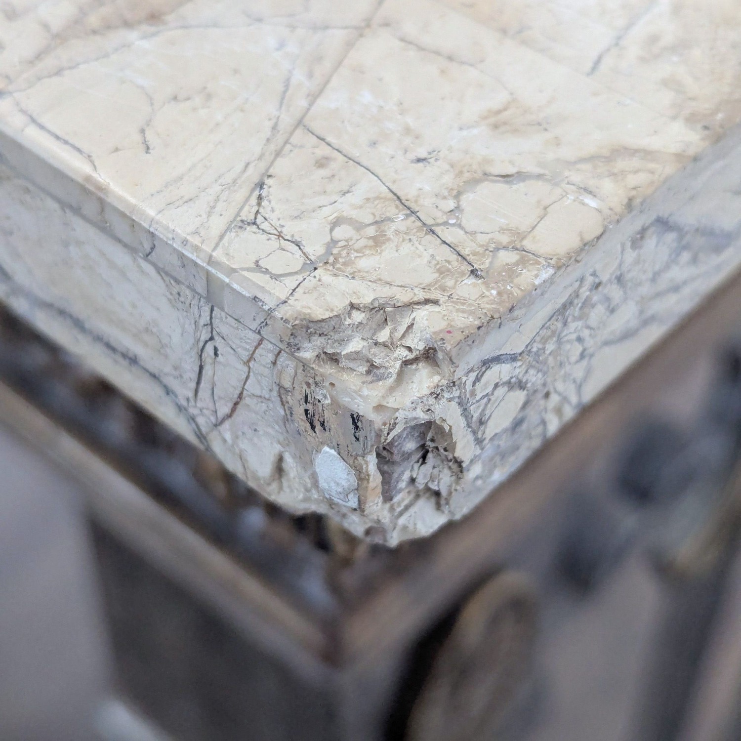 Maitland Smith Marble Top Console Table - image-8
