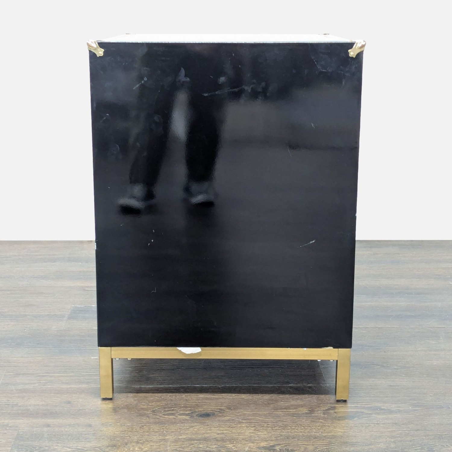 Chic Home Arezzo Black 3-Drawer Dresser - image-4