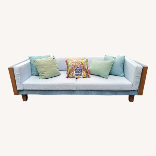 Used Lloyd Flanders Light Brown Wicker Patio Furniture for sale on AptDeco