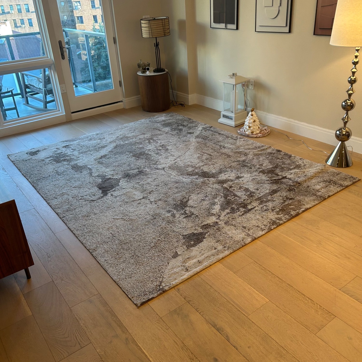 Lagoon Light Brown Area Rug 8' x 10' - image-1