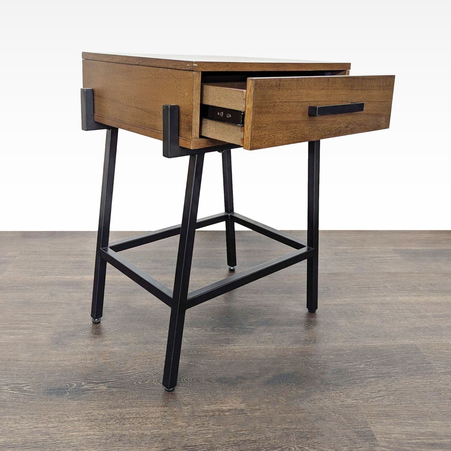 Whalen Furniture Industrial Style Nightstand - image-3