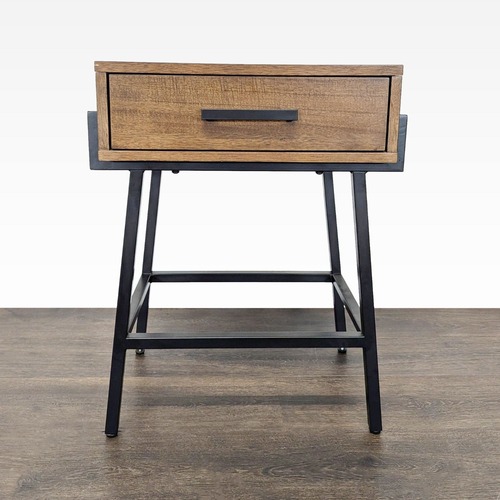 Used Whalen Furniture Industrial Style Nightstand for sale on AptDeco