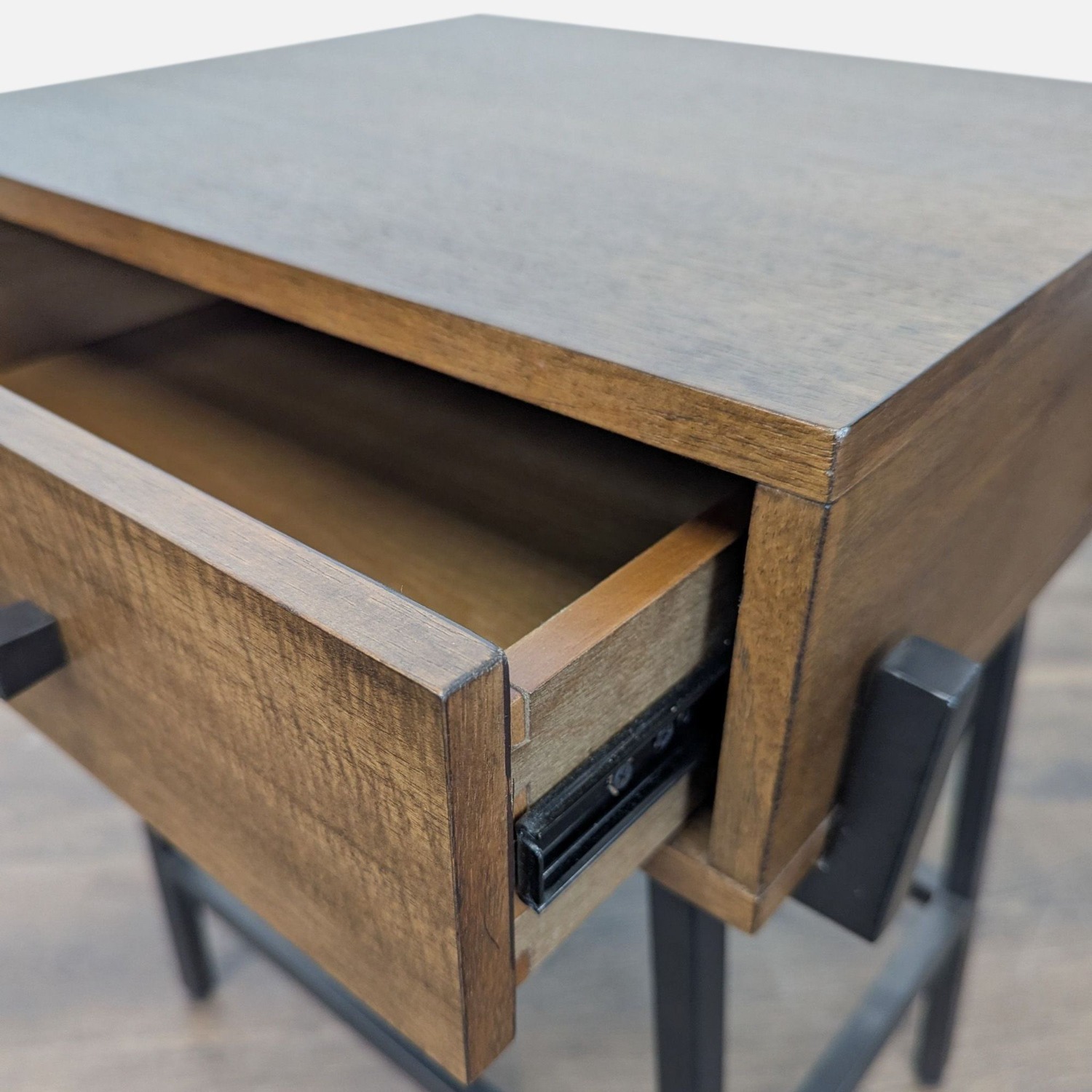 Whalen Furniture Industrial Style Nightstand - image-6