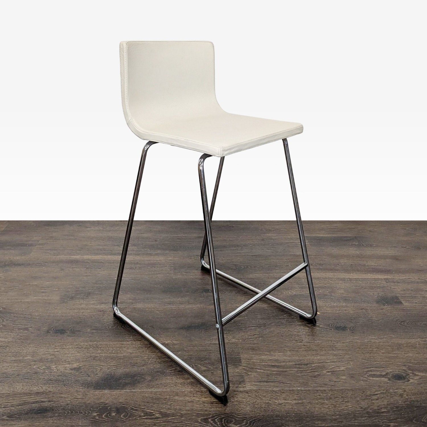 Set of Three IKEA Bernhard Bar Stools - image-2