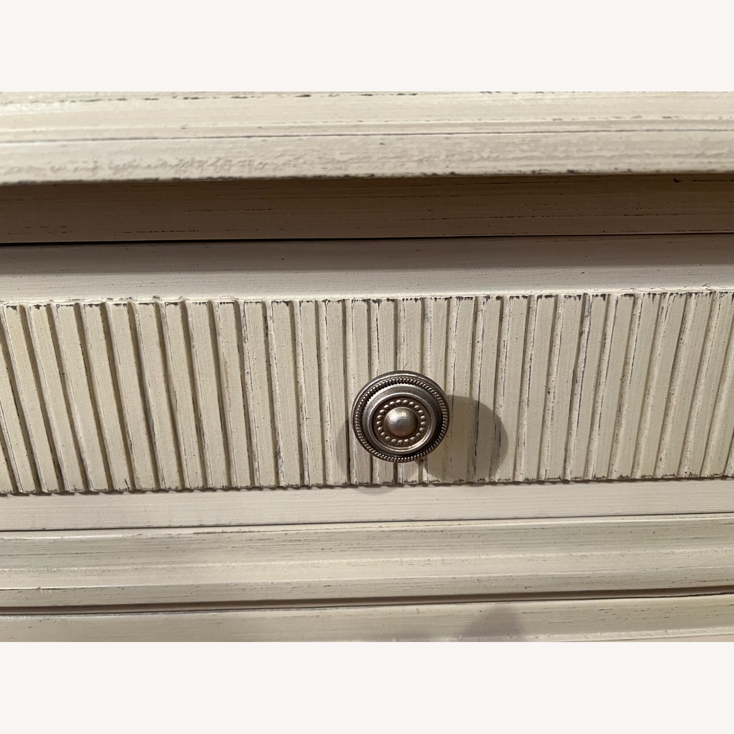 French Bedroom (uk) Light Gray Wood Dresser - image-5