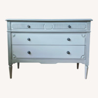 French Bedroom (uk) Light Gray Wood Dresser