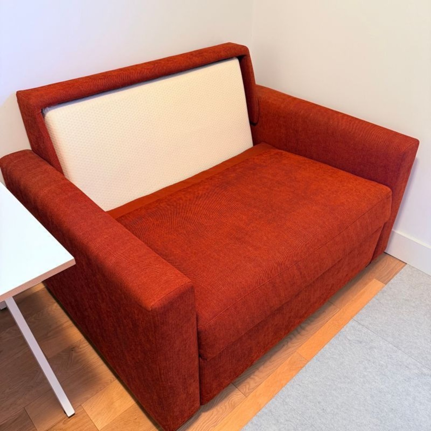 Crate & Barrel Allerton Red Sleeper Sofa  - image-12