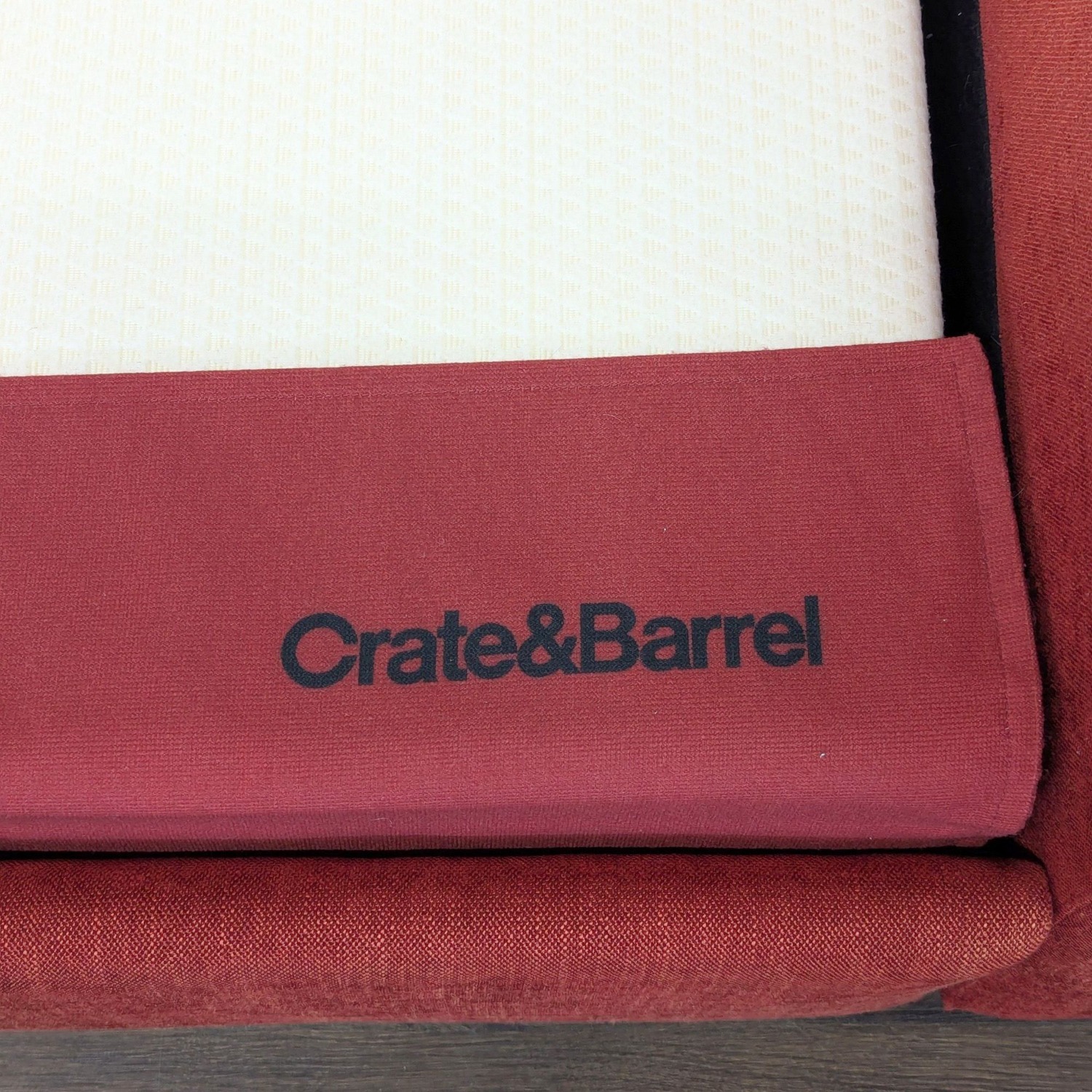 Crate & Barrel Allerton Red Sleeper Sofa  - image-7
