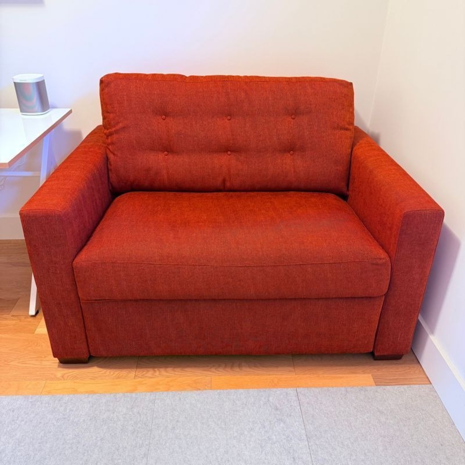 Crate & Barrel Allerton Red Sleeper Sofa  - image-11