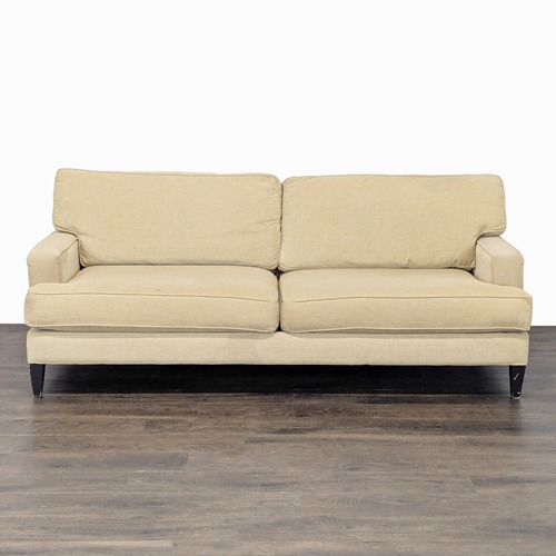 Used Pier 1 Imports 3-Seat Beige Sofa for sale on AptDeco