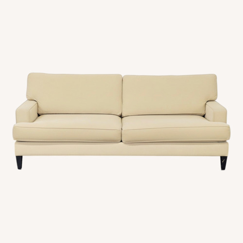 Used Pier 1 Imports 3-Seat Beige Sofa for sale on AptDeco