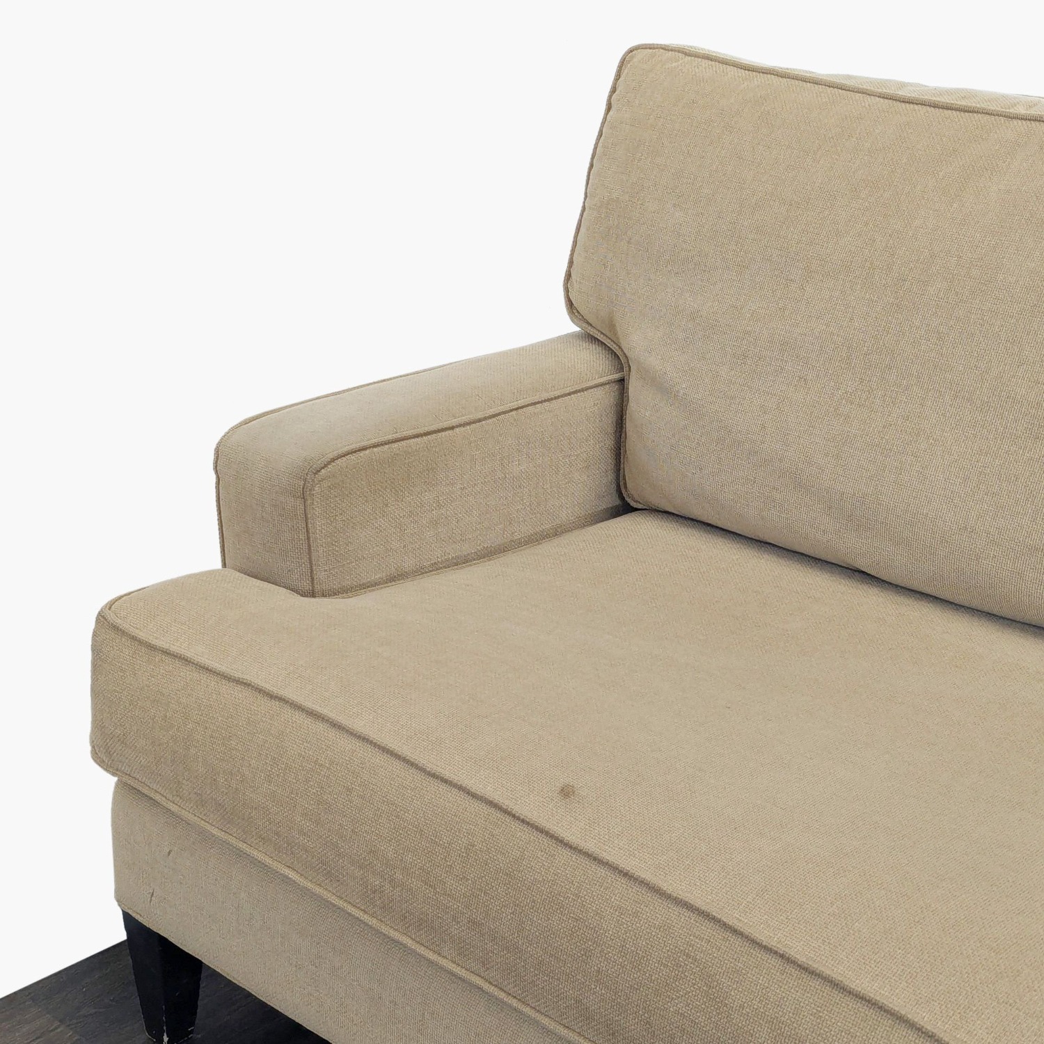 Pier 1 Imports 3-Seat Beige Sofa - image-7