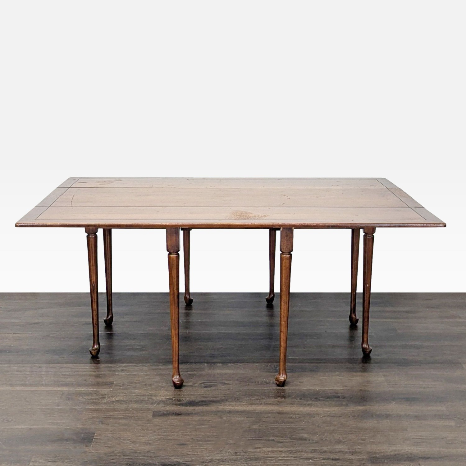 Rustic Wooden Dining Set with Table, 4 Chairs - image-3