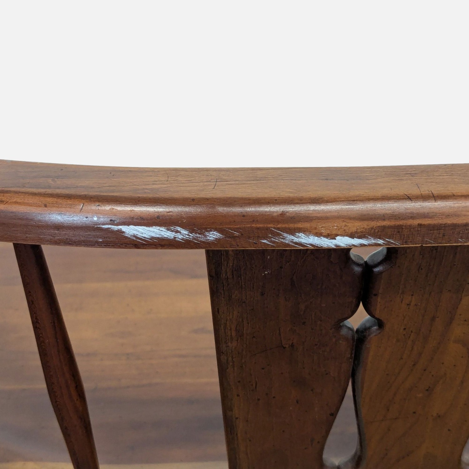 Rustic Wooden Dining Set with Table, 4 Chairs - image-13