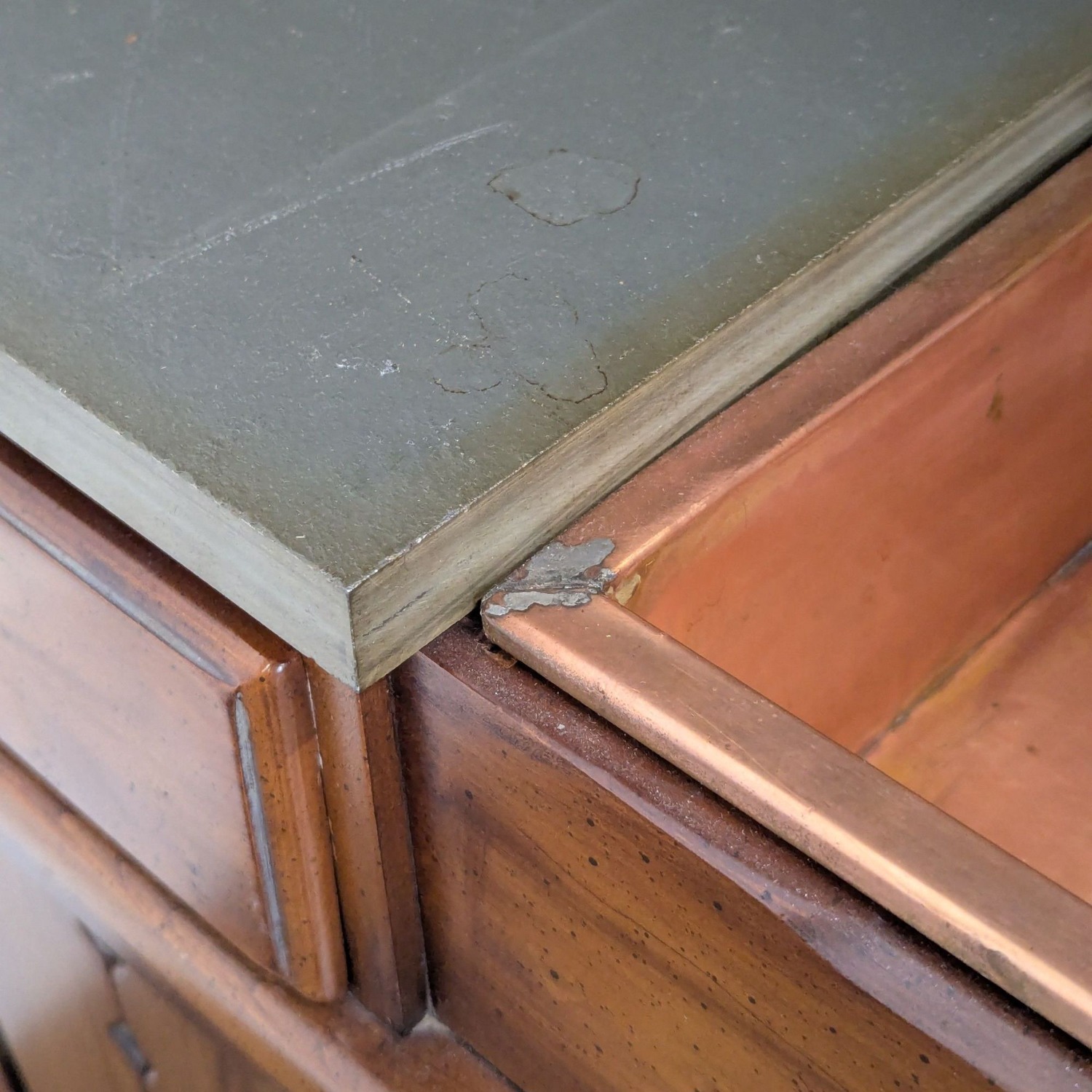 Vintage Link-Taylor Country Cherry Hutch - image-18