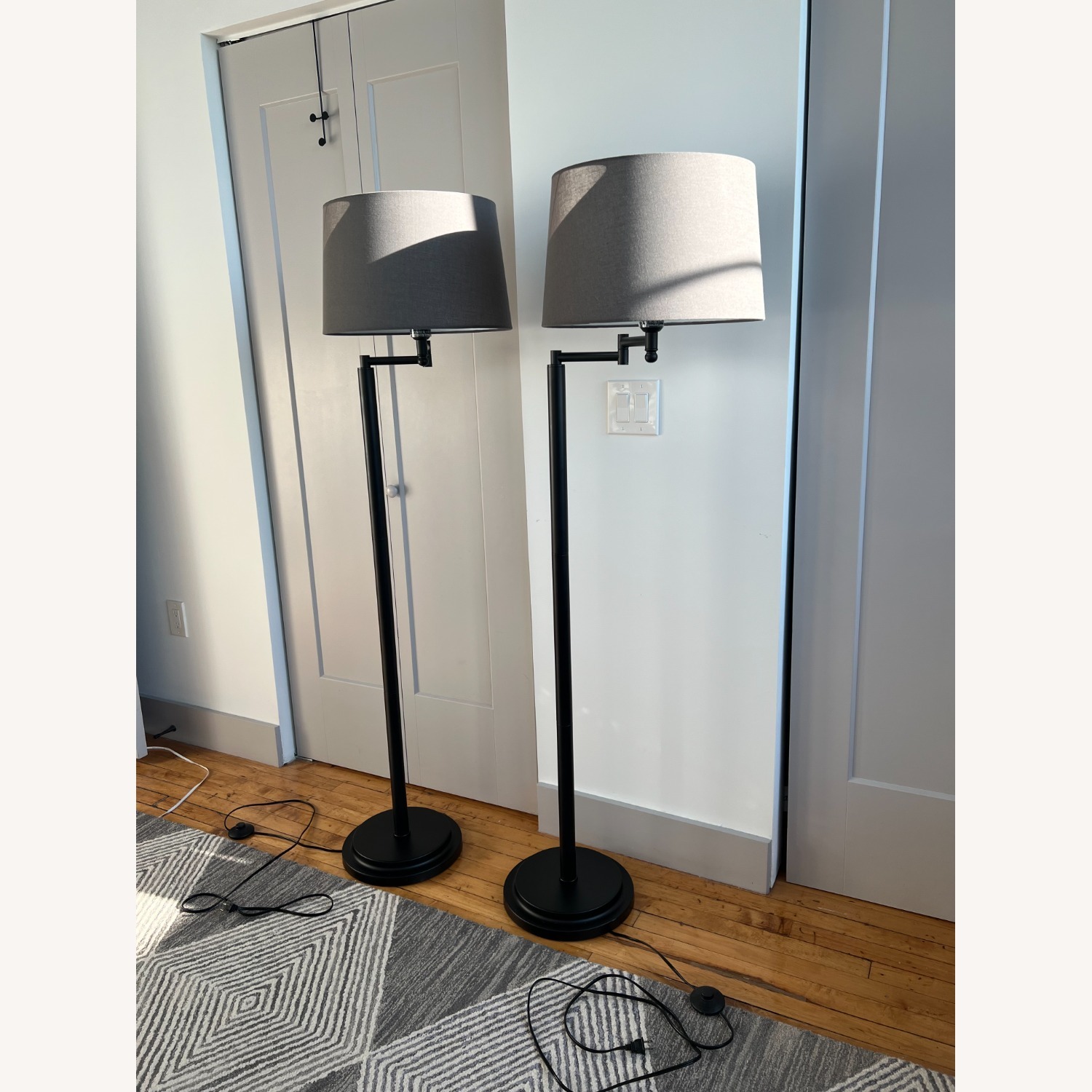 IKEA Halkip Black Floor Lamp - image-5
