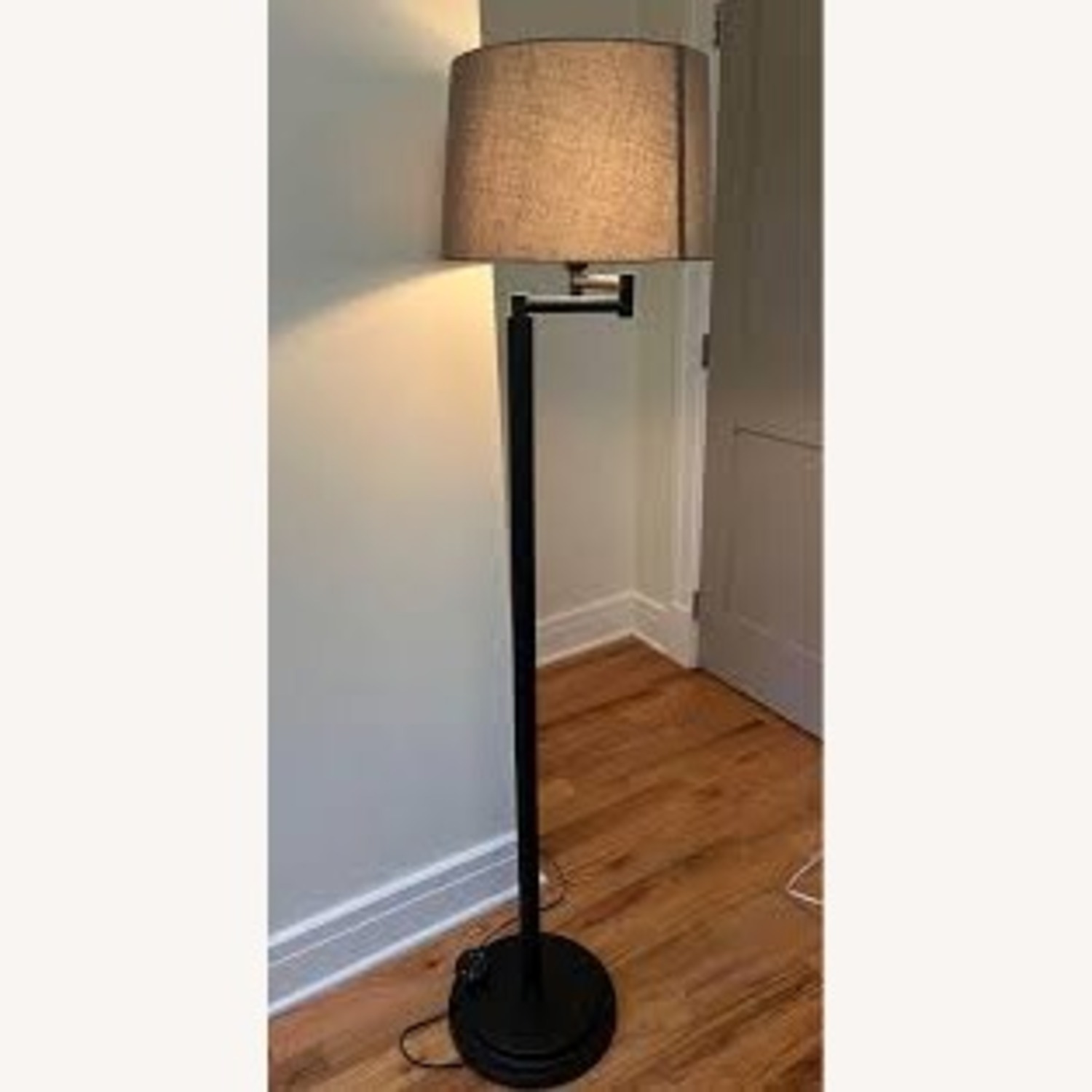 IKEA Halkip Black Floor Lamp - image-3