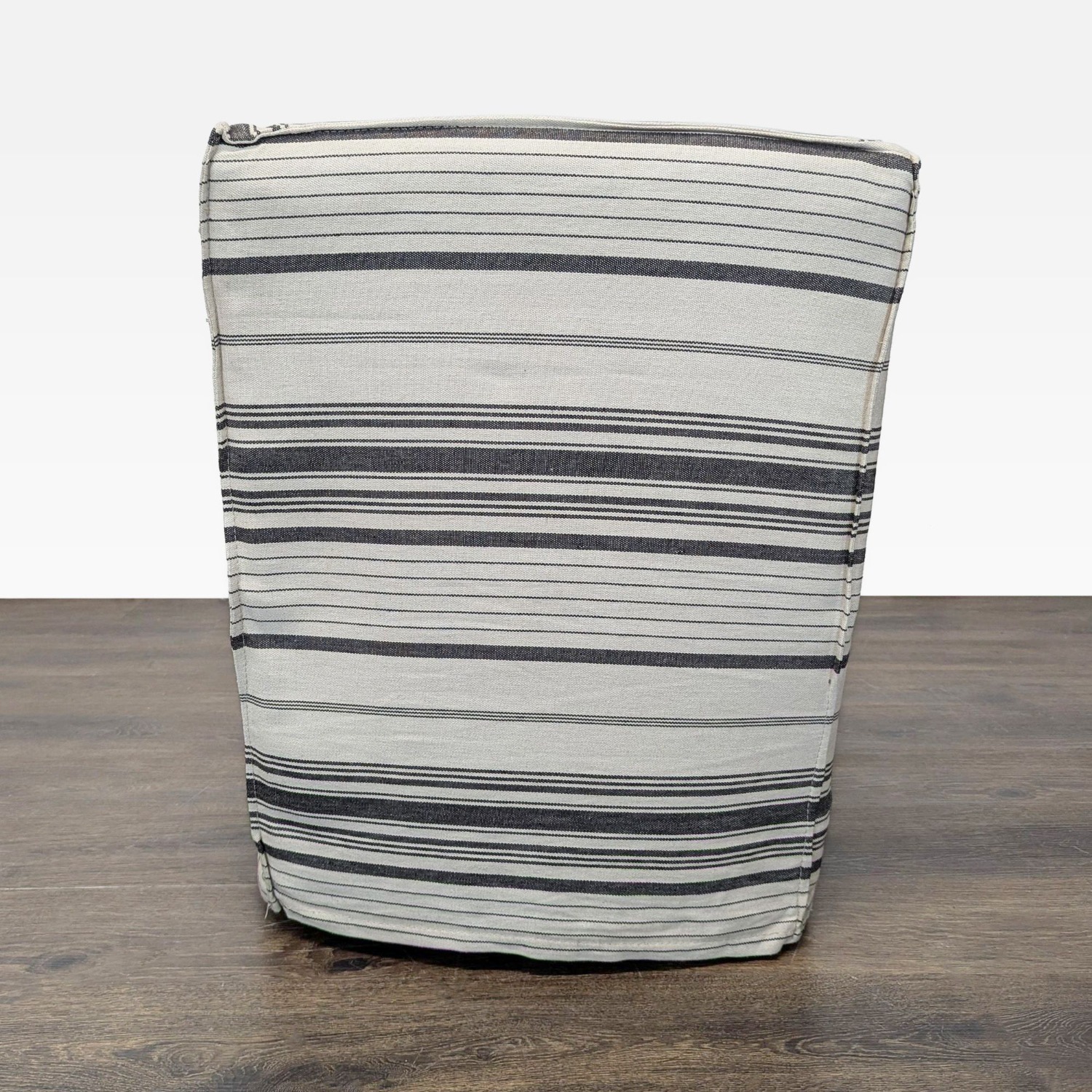 Striped Armchair with Skirted Bottom - Cozy  - image-6