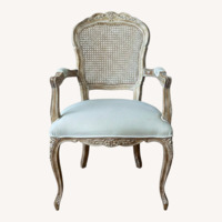 French Bedroom Natural Accent Chair