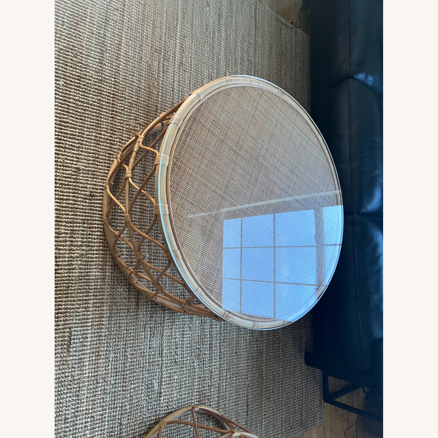 Natural Rattan Coffee Table - image-2