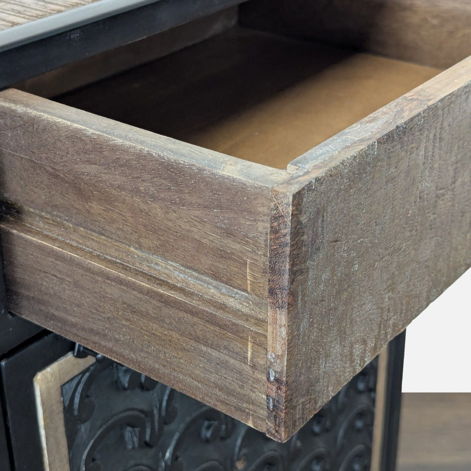 Steve Silver Two Drawer Storage Cabinet on Casters - image-5
