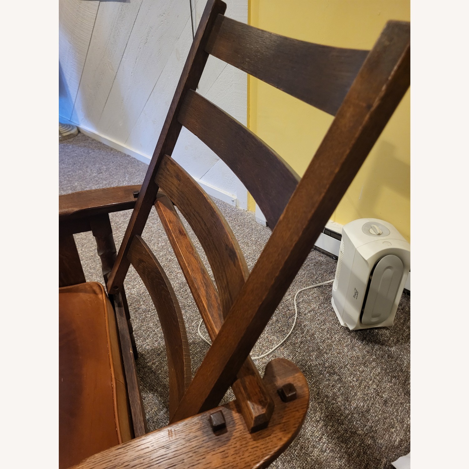 Antique Mission Style Morris Chair - image-5