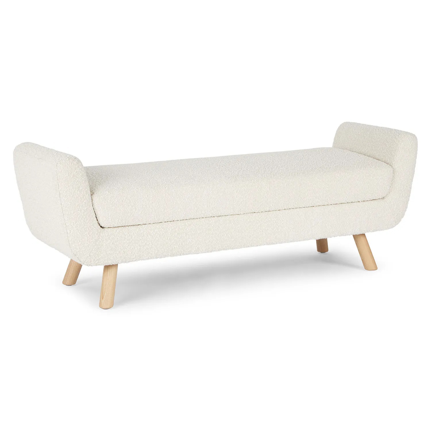 Article White Gabriola 60" Bench - image-4