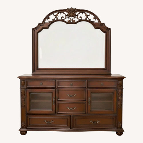 Used Ashley Furniture Dark Brown Dresser for sale on AptDeco