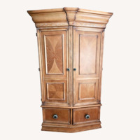 Light Brown Armoire