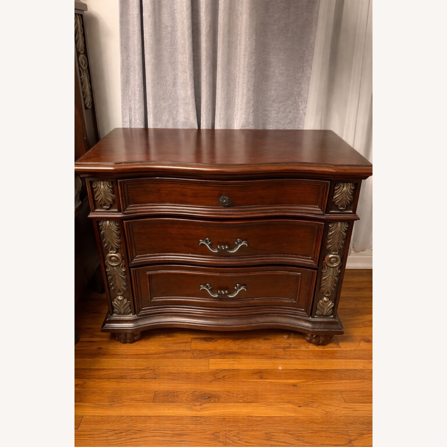 Ashley Furniture Dark Brown Nightstands - image-2