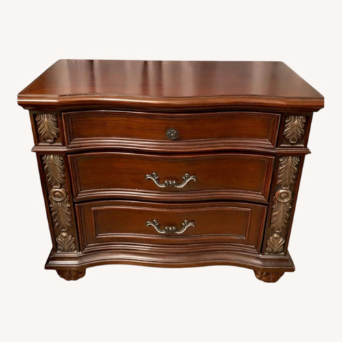 Used Ashley Furniture Dark Brown Nightstands for sale on AptDeco