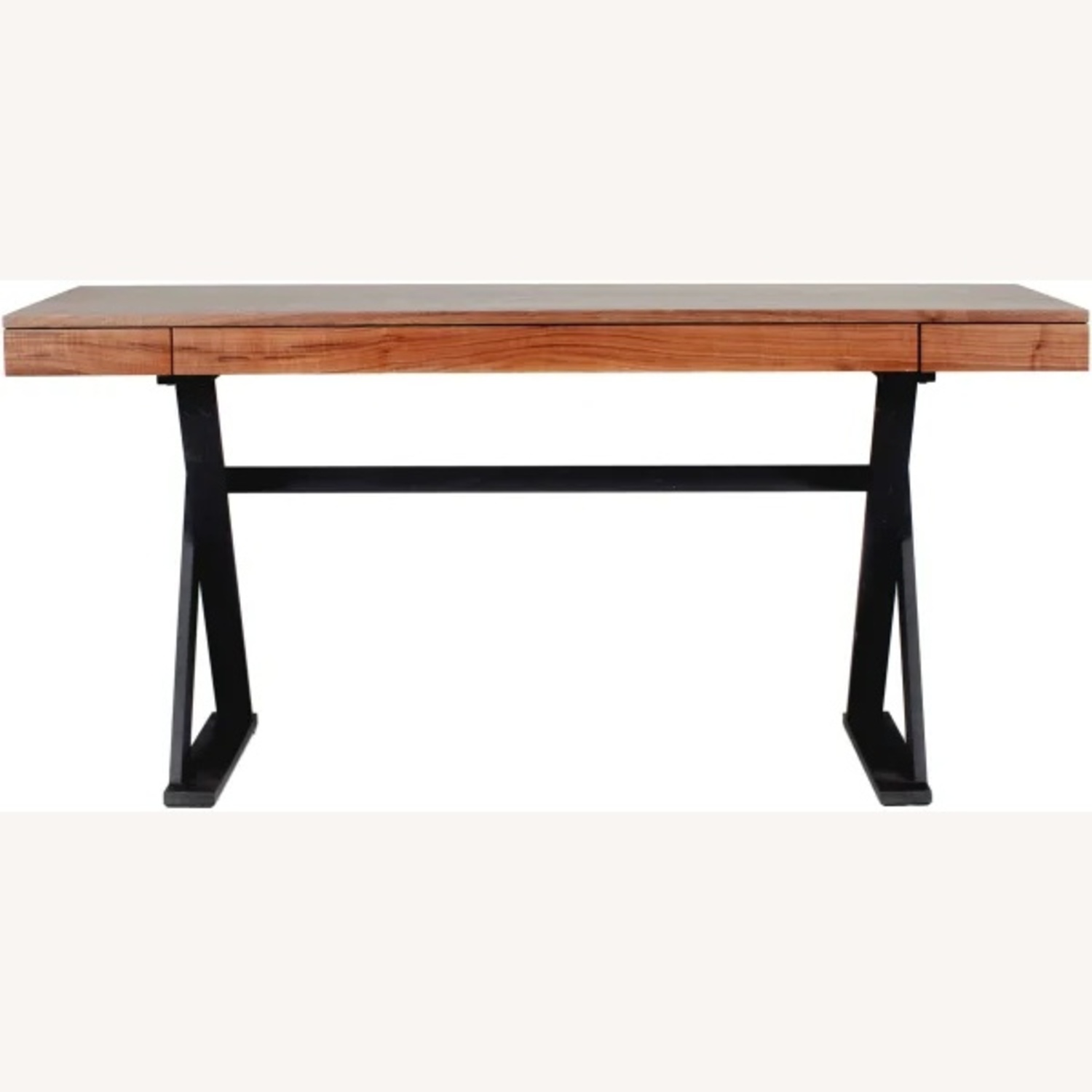 Moe's Industrial Style Desk with Solid Wood Top  - image-11