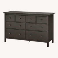 IKEA Hemnes Dark Gray Dresser