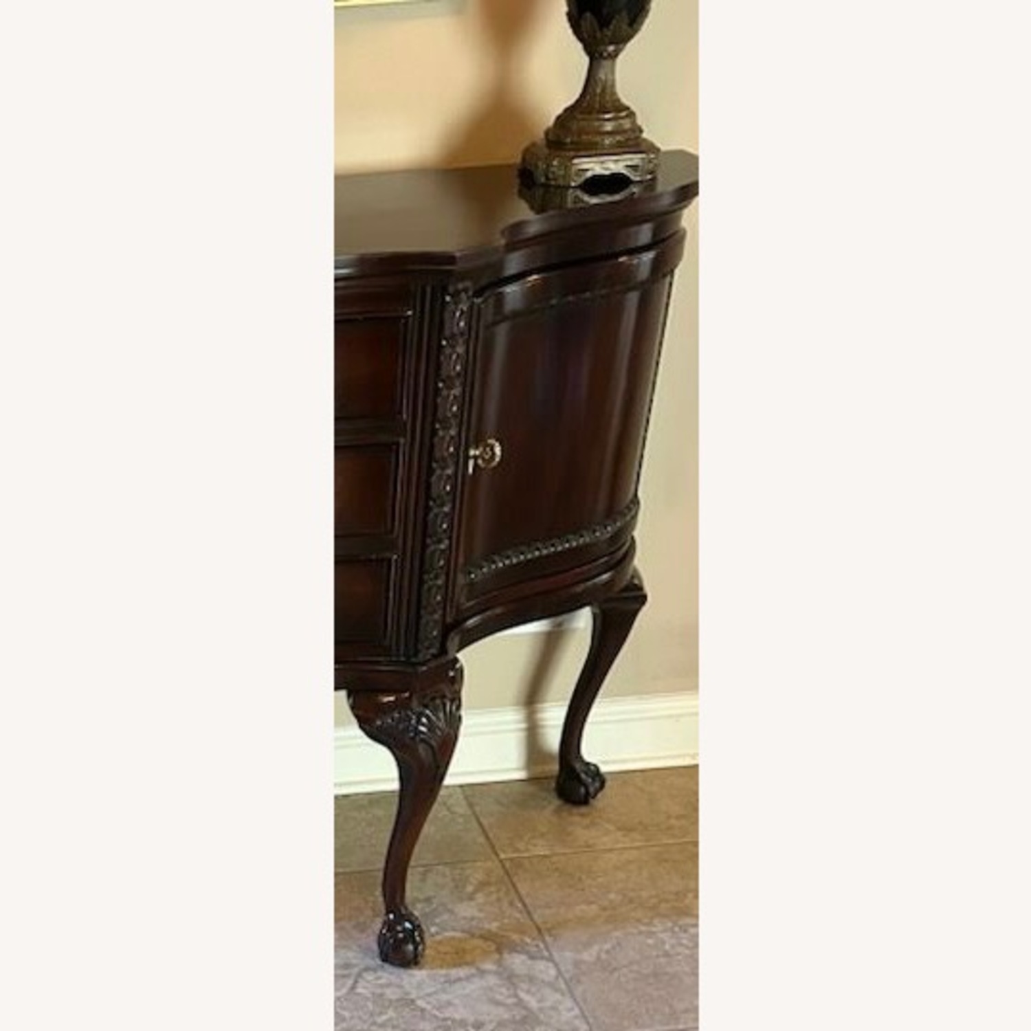 Century Furniture Dark Brown Wood Sideboard - image-6