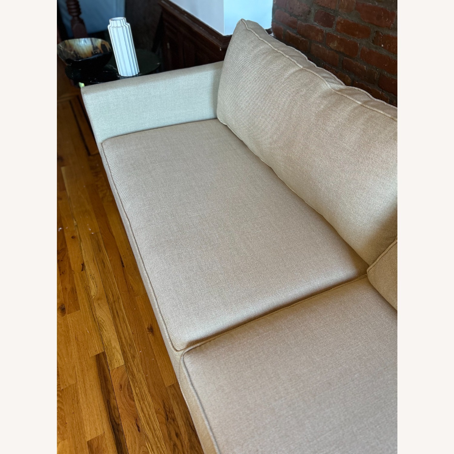 West Elm Harris Natural Wool 3+ Seater Sofa - image-4