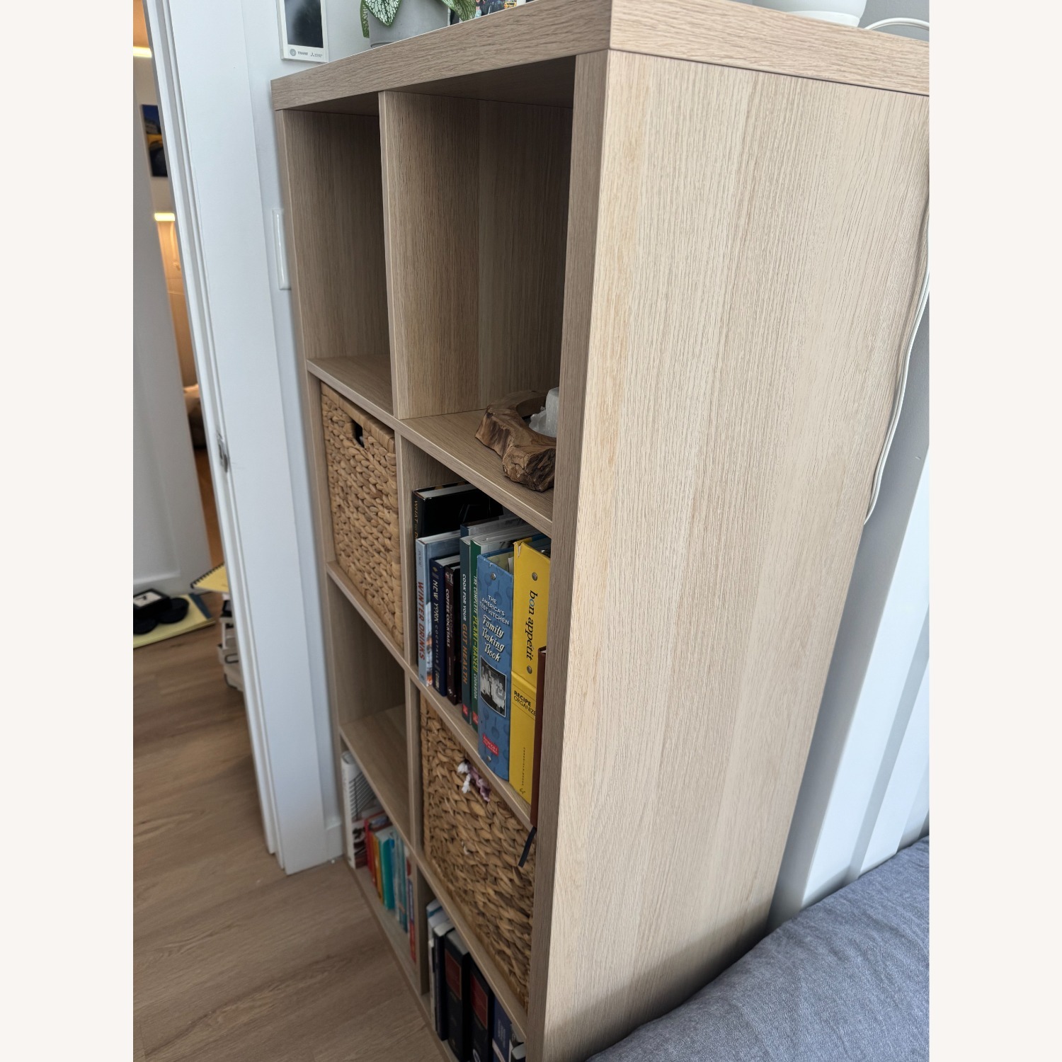 IKEA Kallax Natural Wood Veneer Bookcase - image-3