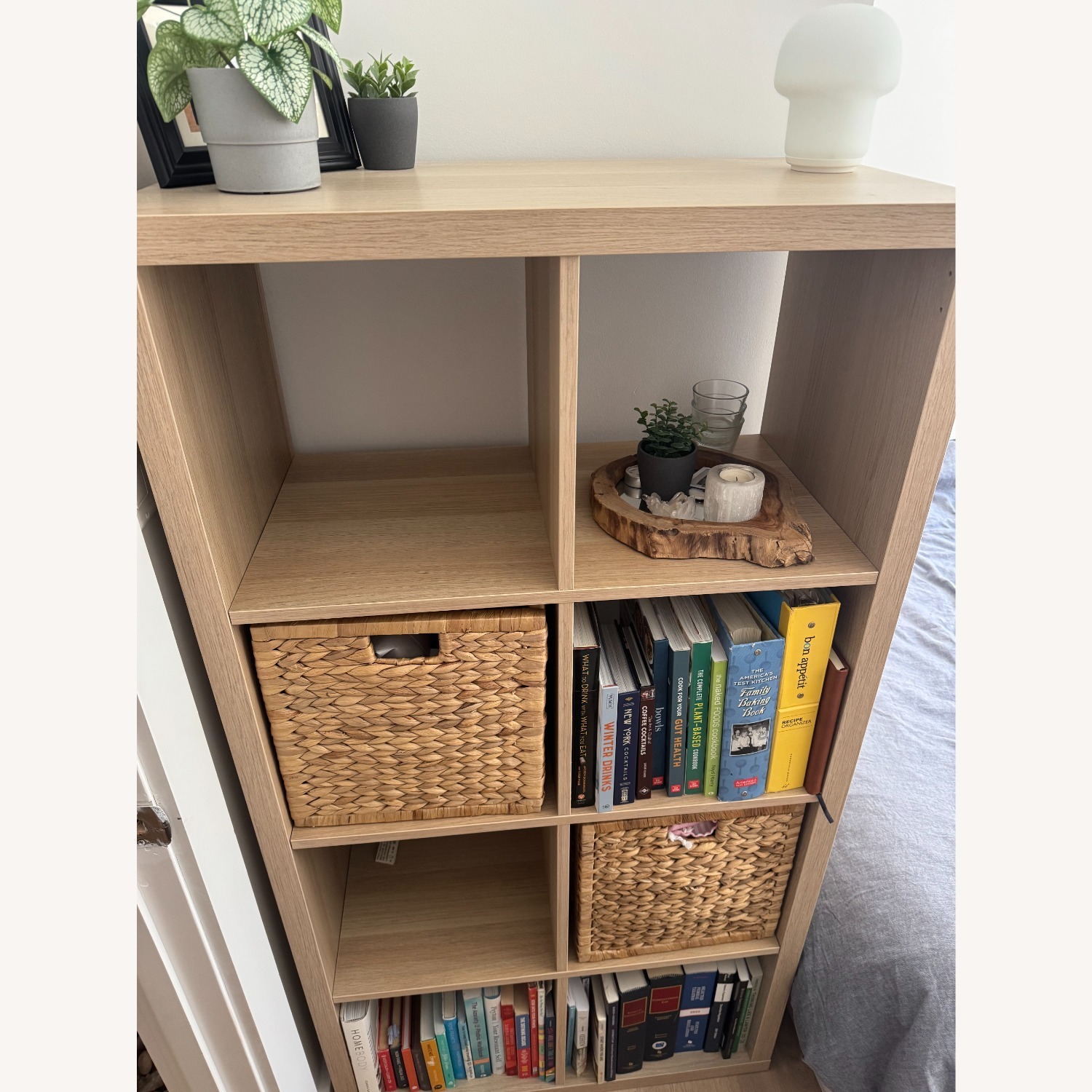 IKEA Kallax Natural Wood Veneer Bookcase - image-1