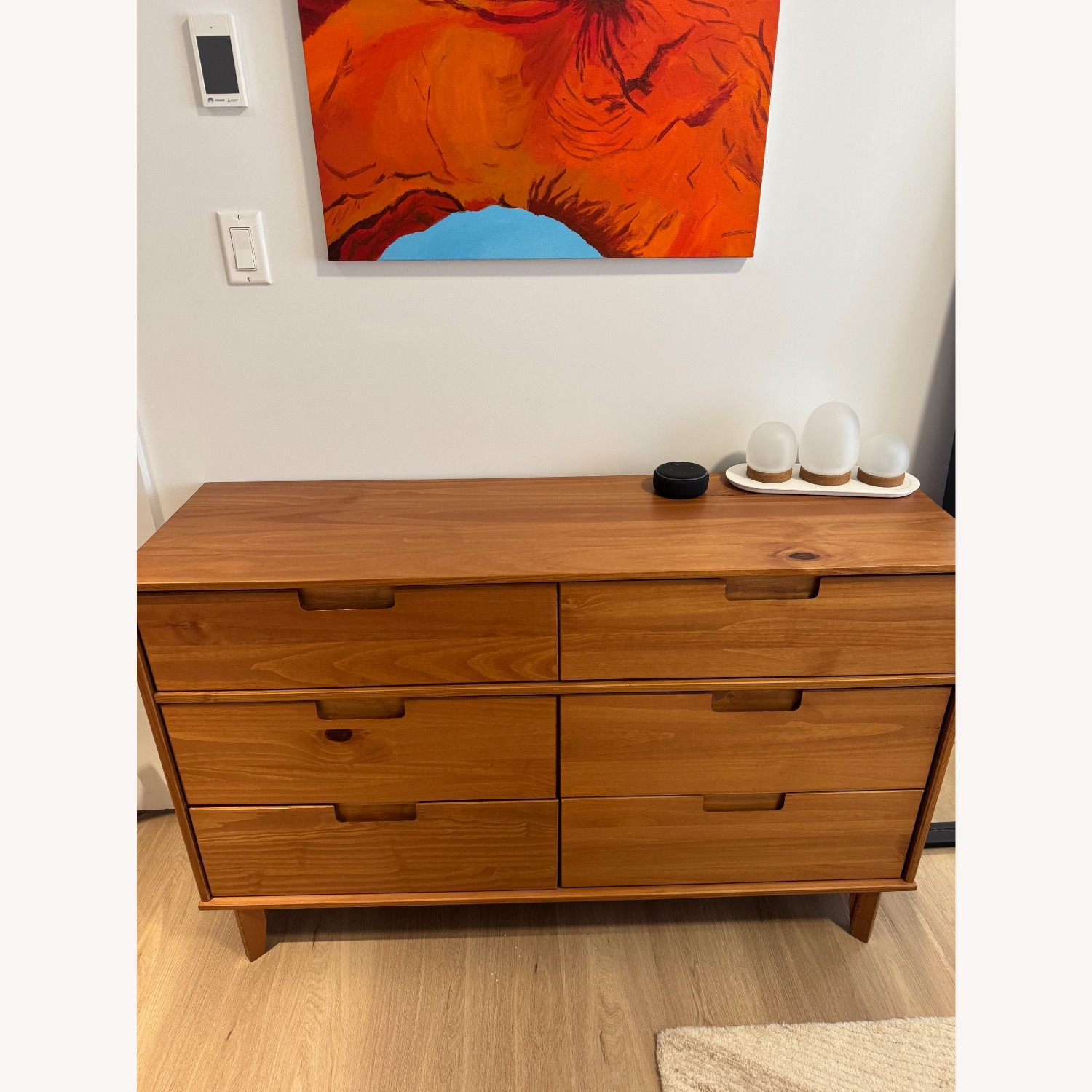 Amazon Walker Edison Natural Wood Dresser - image-1