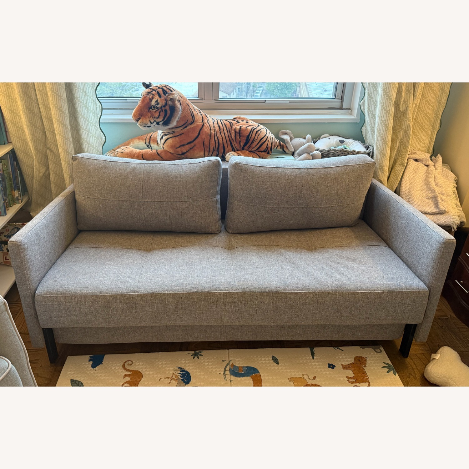 Innovation USA Natural Fabric Sleeper Sofa - image-5