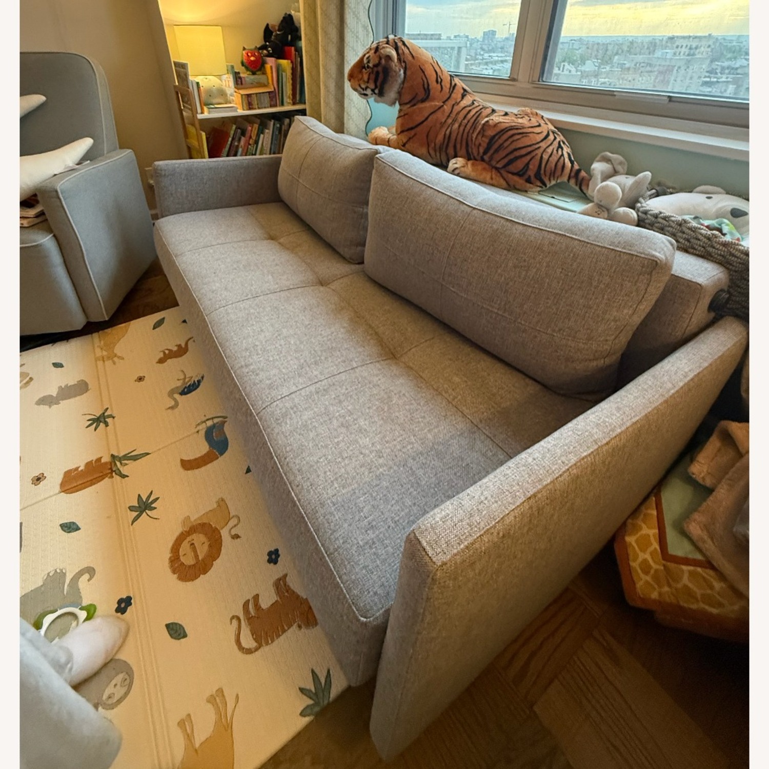 Innovation USA Natural Fabric Sleeper Sofa - image-6
