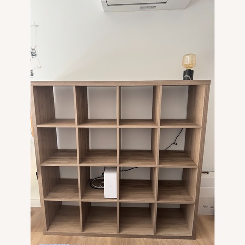 Used IKEA Kallax Shelf Unit, Walnut for sale on AptDeco