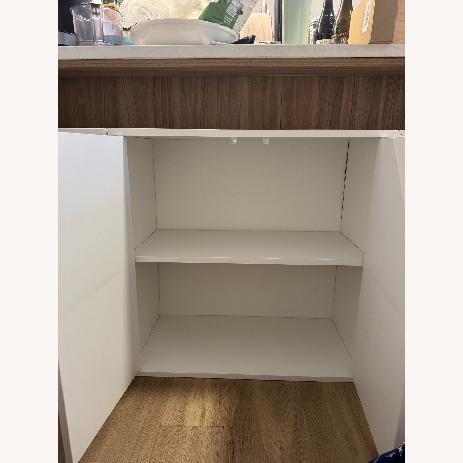 IKEA Eket White Wood Veneer Sideboard - image-3