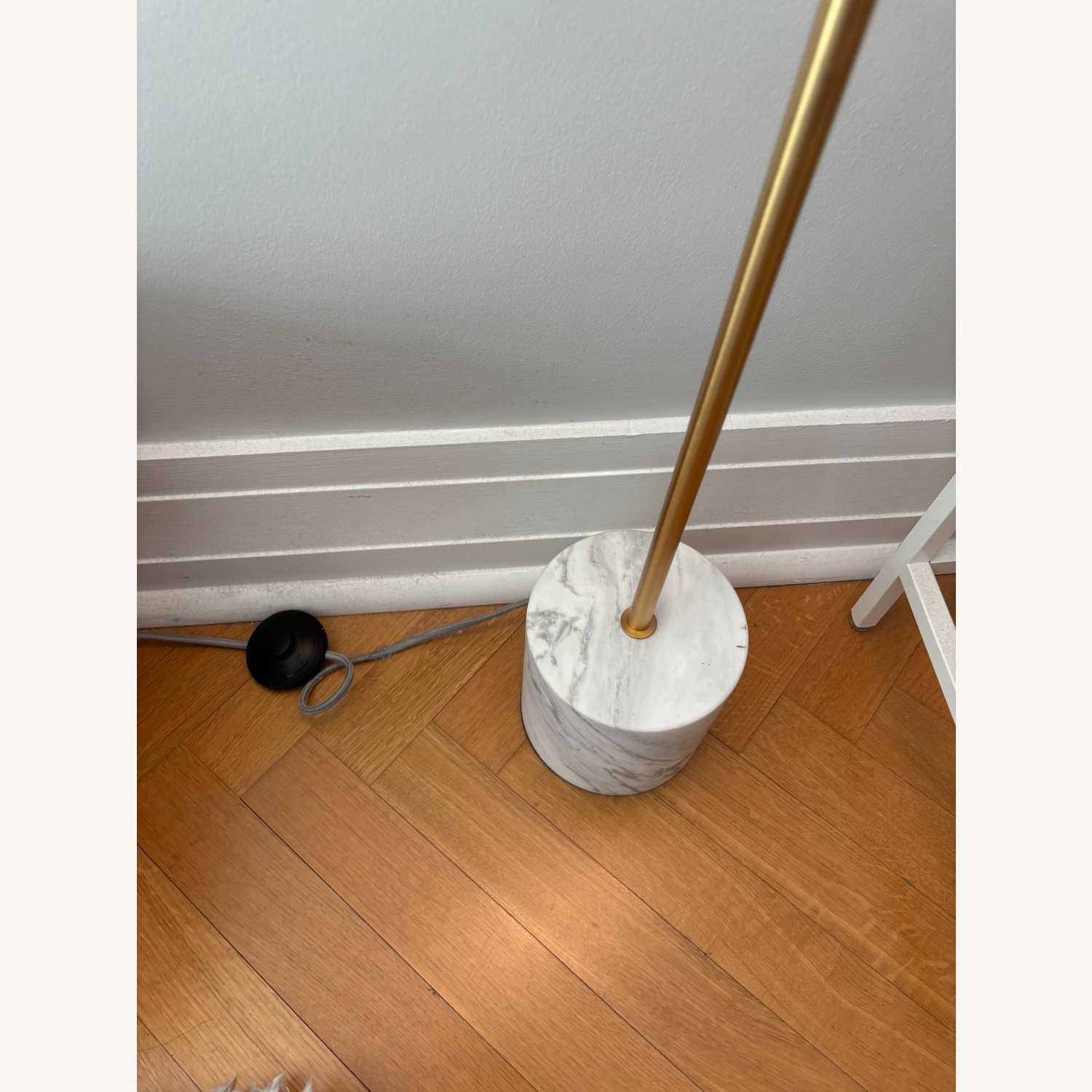 West Elm Sphere & Stem 2-Light Floor Lamp (62") - image-3