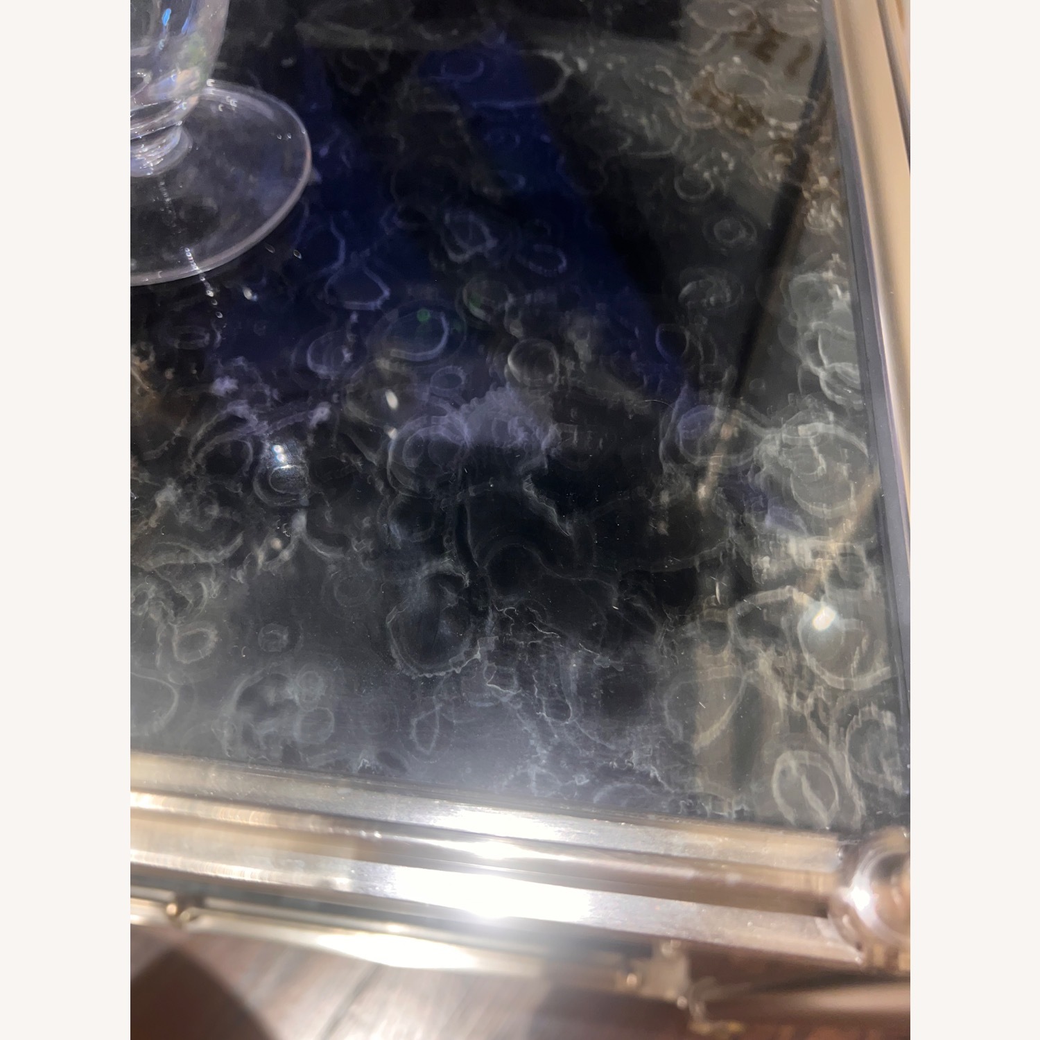 3 Tier Black Molten Bar Cart - image-6