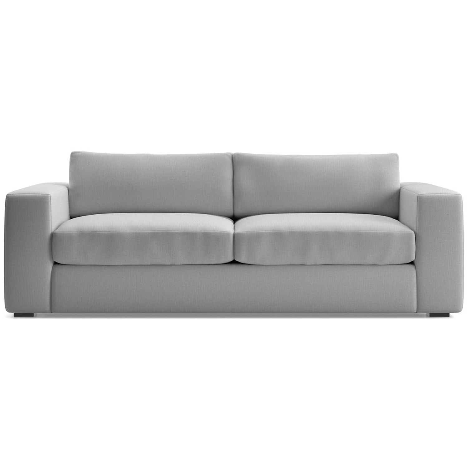 Crate & Barrel Oceanside 89” Sofa - Light Gray - image-7
