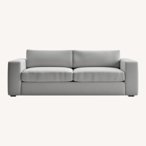 Used Crate & Barrel Oceanside 89” Sofa - Light Gray for sale on AptDeco