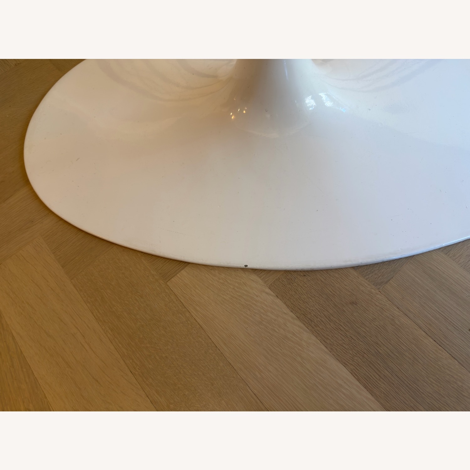 White Marble Dining Table - image-5